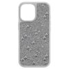 High-smartphonefodral med plana kristaller, iPhone® 17, silverfärgat High-smartphonefodral med plana kristaller, iPhone® 17, silverfärgat