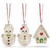 Holiday Cheers-set med pepparkaksdekorationer