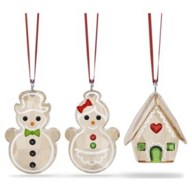 Holiday Cheers-set med pepparkaksdekorationer
