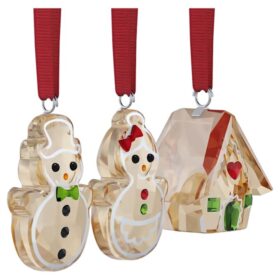 Holiday Cheers-set med pepparkaksdekorationer