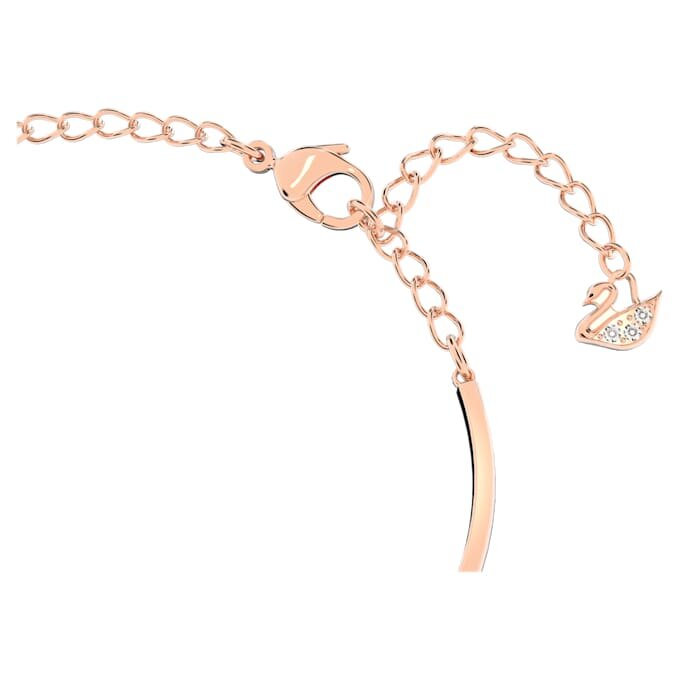 Hyperbola-armband med Infinity-symbol och hjärta, vitt, blandad metallfinish Hyperbola-armband med Infinity-symbol och hjärta, vitt, blandad metallfinish