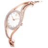 Hyperbola armbandsur, tillverkat i Schweiz, metallarmband, roséguldfärgat, roséguldfärgad ytbehandling