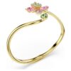 Idyllia-armband med blandade slipningar, blomma, flerfärgat, guldpläterat Idyllia-armband med blandade slipningar, blomma, flerfärgat, guldpläterat