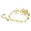 Idyllia-armband med blandade slipningar, blomma, flerfärgat, guldpläterat Idyllia-armband med blandade slipningar, blomma, flerfärgat, guldpläterat