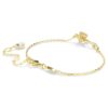 Idyllia-armband med blandade slipningar, blomma, flerfärgat, guldpläterat Idyllia-armband med blandade slipningar, blomma, flerfärgat, guldpläterat