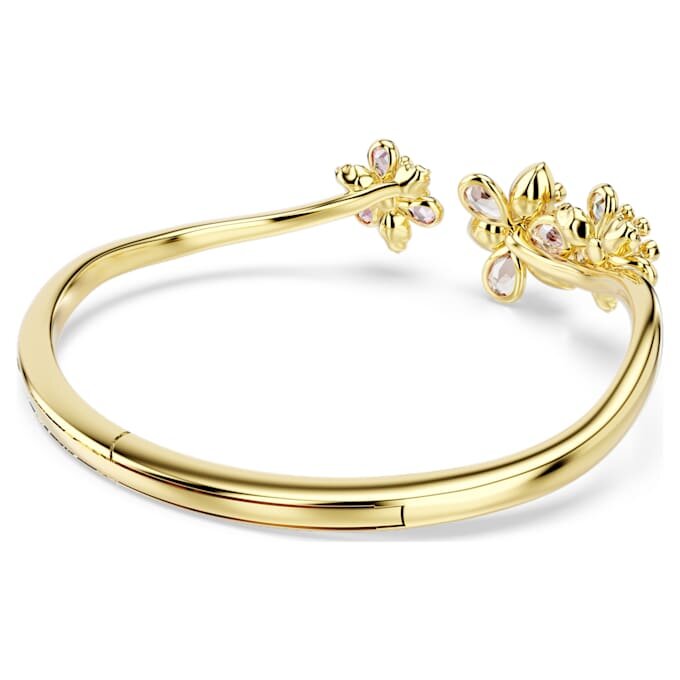 Idyllia-armband med blandade slipningar, blomma, flerfärgat, guldpläterat Idyllia-armband med blandade slipningar, blomma, flerfärgat, guldpläterat