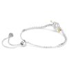 Idyllia-armband med blandade slipningar, hjärta med pil, vitt, rodiumpläterat Idyllia-armband med blandade slipningar, hjärta med pil, vitt, rodiumpläterat