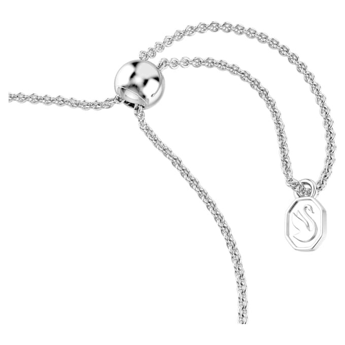 Idyllia-armband med blandade slipningar, pil, vitt, rodiumpläterat Idyllia-armband med blandade slipningar, pil, vitt, rodiumpläterat
