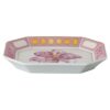 Idyllia-bricka i porslin, kristalltryck, blommotiv, liten, rosa Idyllia-bricka i porslin, kristalltryck, blommotiv, liten, rosa
