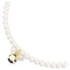 Idyllia choker med kristallpärlor, blandade slipningar, bi, vit, guldpläterad Idyllia choker med kristallpärlor, blandade slipningar, bi, vit, guldpläterad