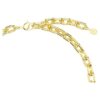 Idyllia-halsband med blandade slipningar, pavé, blomma, flerfärgat, guldpläterat Idyllia-halsband med blandade slipningar, pavé, blomma, flerfärgat, guldpläterat