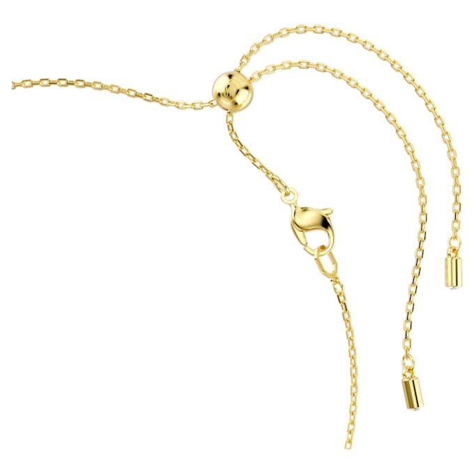 Idyllia-halsband med kristallpärlor, blandade slipningar, blommor, flerfärgat, guldpläterat Idyllia-halsband med kristallpärlor, blandade slipningar, blommor, flerfärgat, guldpläterat