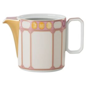 Idyllia mjölkkanna i porslin, rosa