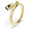 Idyllia-ring med blandade slipningar, bi, flerfärgad, guldpläterad Idyllia-ring med blandade slipningar, bi, flerfärgad, guldpläterad
