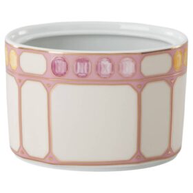 Idyllia sockerskål i porslin, rosa