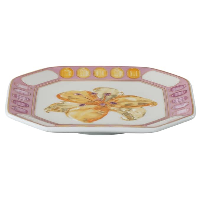 Idyllia Vide Poche Porslin, kristalltryck, blommor, rosa Idyllia Vide Poche Porslin, kristalltryck, blommor, rosa