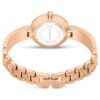 Illumina-klocka, tillverkad i Schweiz, metallarmband, roséguldfärgad, roséguldfärgad ytbehandling