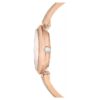 Illumina-klocka, tillverkad i Schweiz, metallarmband, roséguldfärgad, roséguldfärgad ytbehandling