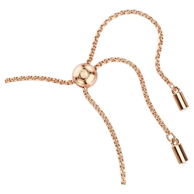Imber-armband med blandade runda slipningar, rosa, roséguldpläterat Imber-armband med blandade runda slipningar, rosa, roséguldpläterat