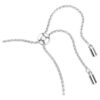 Imber-armband med blandade runda slipningar, vitt, rodiumpläterat Imber-armband med blandade runda slipningar, vitt, rodiumpläterat
