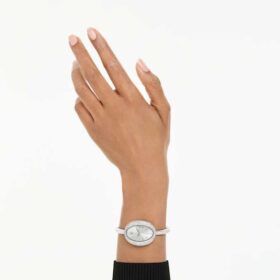 Imber armband, tillverkat i Schweiz, metallarmband, silverfärgat, rostfritt stål