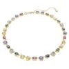 Imber-halsband med blandade slipningar, flerfärgat, guldpläterat Imber-halsband med blandade slipningar, flerfärgat, guldpläterat