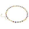 Imber-halsband med blandade slipningar, flerfärgat, guldpläterat Imber-halsband med blandade slipningar, flerfärgat, guldpläterat