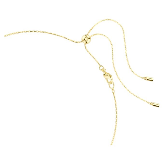 Imber-halsband med blandade slipningar, vitt, guldpläterat Imber-halsband med blandade slipningar, vitt, guldpläterat
