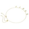 Imber-halsband med blandade slipningar, vitt, guldpläterat Imber-halsband med blandade slipningar, vitt, guldpläterat