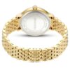 Imber-klocka, tillverkad i Schweiz, metallarmband, guldfärgad, guldfärgad ytbehandling