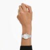 Imber-klocka, tillverkad i Schweiz, metallarmband, silverfärgad, rostfritt stål