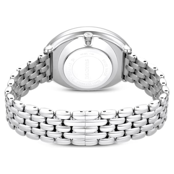 Imber Oval Klocka Swiss Made, metallarmband, silverfärgat, rostfritt stål Imber Oval Klocka Swiss Made, metallarmband, silverfärgat, rostfritt stål