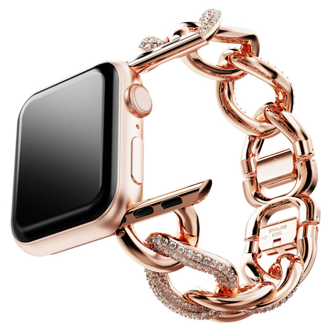 Kedjearmband för Apple Watch® 40 mm och 41 mm, roséguldfärgat, roséguldfärgad yta Kedjearmband för Apple Watch® 40 mm och 41 mm, roséguldfärgat, roséguldfärgad yta
