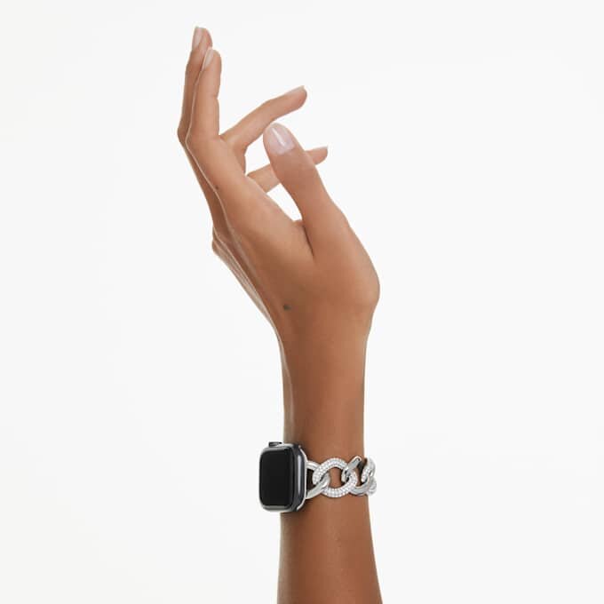 Kedjeband för Apple Watch® 40 mm och 41 mm, silverfärgat, rostfritt stål Kedjeband för Apple Watch® 40 mm och 41 mm, silverfärgat, rostfritt stål