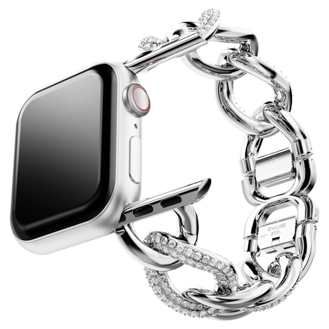 Kedjeband för Apple Watch® 40 mm och 41 mm, silverfärgat, rostfritt stål Kedjeband för Apple Watch® 40 mm och 41 mm, silverfärgat, rostfritt stål