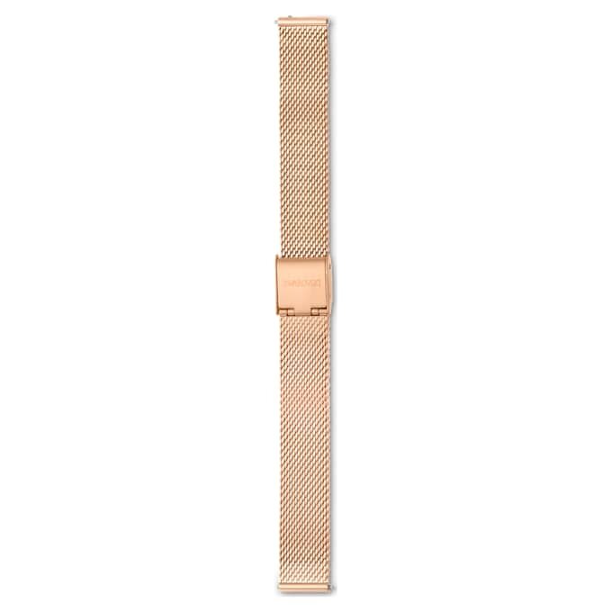 Klockarmband 13 mm (0,51″) bredd, metall, roséguldfärgat, roséguldfärgad ytbehandling Klockarmband 13 mm (0,51″) bredd, metall, roséguldfärgat, roséguldfärgad ytbehandling