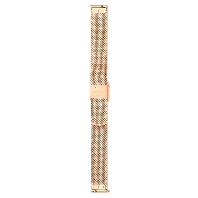 Klockarmband 13 mm (0,51″) bredd, metall, roséguldfärgat, roséguldfärgad ytbehandling Klockarmband 13 mm (0,51″) bredd, metall, roséguldfärgat, roséguldfärgad ytbehandling