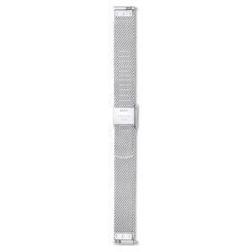 Klockarmband 13 mm (0,51″) bredd, metall, silverfärgat, rostfritt stål Klockarmband 13 mm (0,51″) bredd, metall, silverfärgat, rostfritt stål