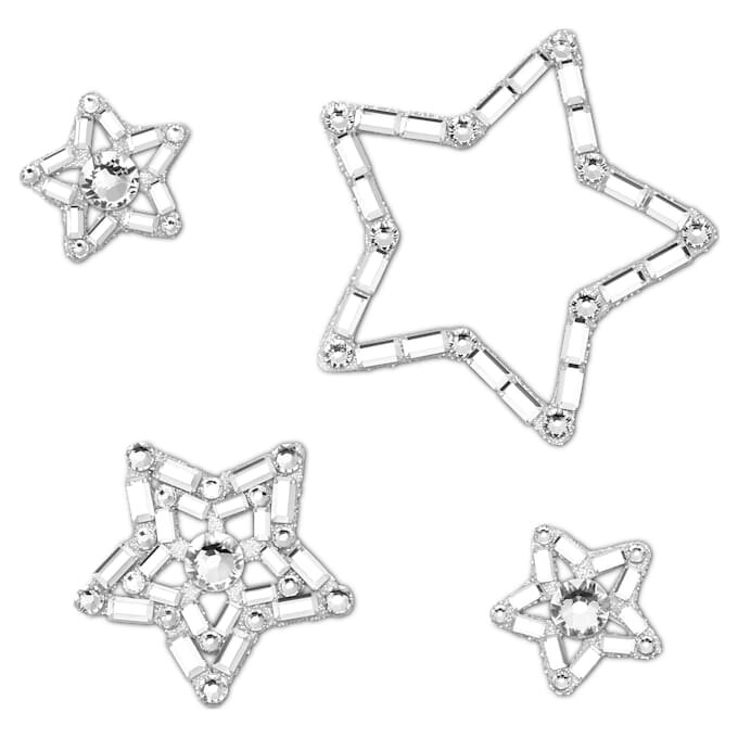 Kroppssmyckeset (4), Stjärna, Vit Kroppssmyckeset (4), Stjärna, Vit