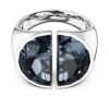 Lucent cocktailring grå, rodiumpläterad Lucent cocktailring grå, rodiumpläterad