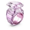 Lucent cocktailring med åttkantig slipning, rosa Lucent cocktailring med åttkantig slipning, rosa