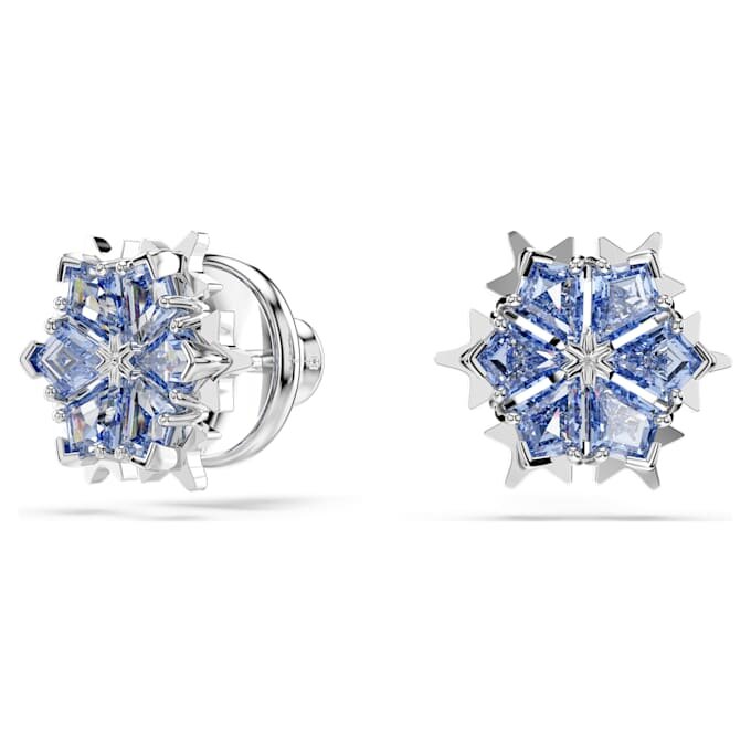 Magic Set Snowflake, blå, rodiumpläterad Magic Set Snowflake, blå, rodiumpläterad
