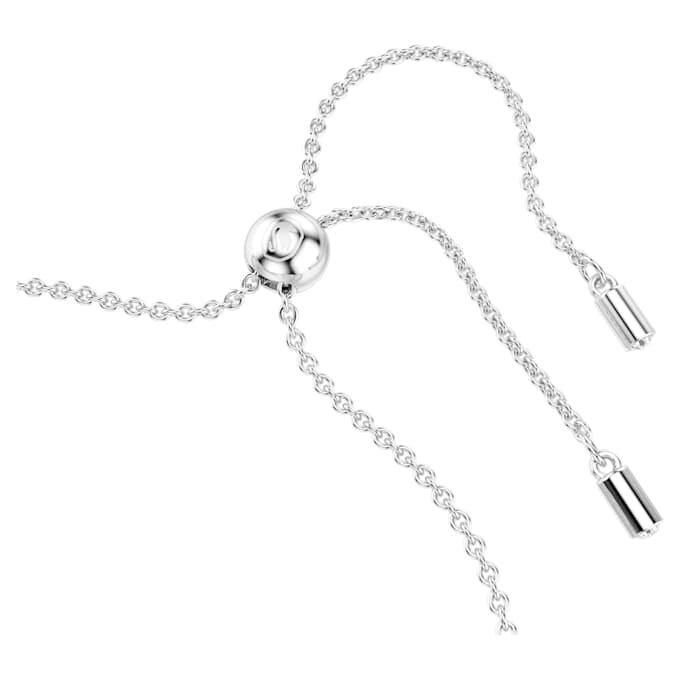 Matrix-armband med blandade slipningar, blått, rodiumpläterat Matrix-armband med blandade slipningar, blått, rodiumpläterat