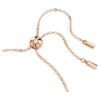 Matrix-armband med blandade slipningar, vitt, roséguldpläterat Matrix-armband med blandade slipningar, vitt, roséguldpläterat