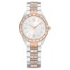 Matrix Date-klocka, tillverkad i Schweiz, metallarmband, roséguldfärgad, blandad metallfinish Matrix Date-klocka, tillverkad i Schweiz, metallarmband, roséguldfärgad, blandad metallfinish