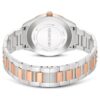 Matrix Date-klocka, tillverkad i Schweiz, metallarmband, roséguldfärgad, blandad metallfinish Matrix Date-klocka, tillverkad i Schweiz, metallarmband, roséguldfärgad, blandad metallfinish