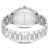 Matrix Date-klocka, tillverkad i Schweiz, metallarmband, silverfärgad, rostfritt stål Matrix Date-klocka, tillverkad i Schweiz, metallarmband, silverfärgad, rostfritt stål