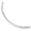 Matrix-halsband med baguetteslipning, vitt, rodiumpläterat Matrix-halsband med baguetteslipning, vitt, rodiumpläterat