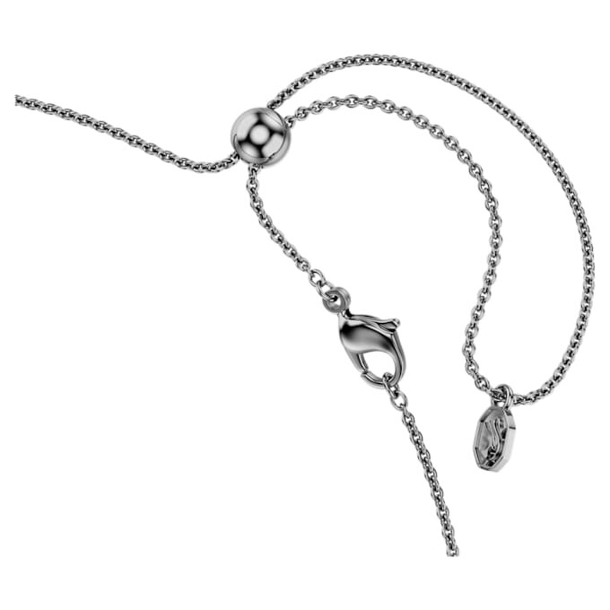 Matrix-halsband med färgövergångar i runda slipningar, flerfärgat, ruteniumpläterat Matrix-halsband med färgövergångar i runda slipningar, flerfärgat, ruteniumpläterat