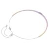 Matrix-halsband med gradient av rundslipade kristaller, flerfärgat, rodiumpläterat Matrix-halsband med gradient av rundslipade kristaller, flerfärgat, rodiumpläterat